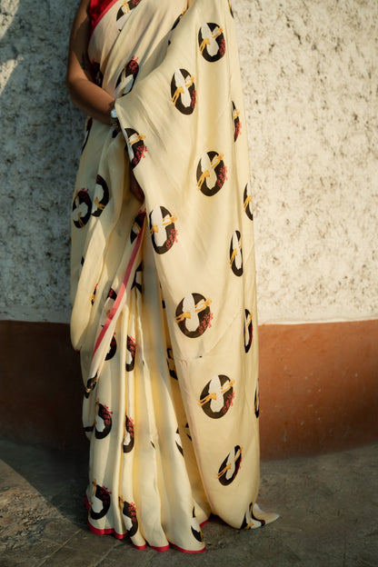 Marilyn Monroe Seven Year Itch Saree
