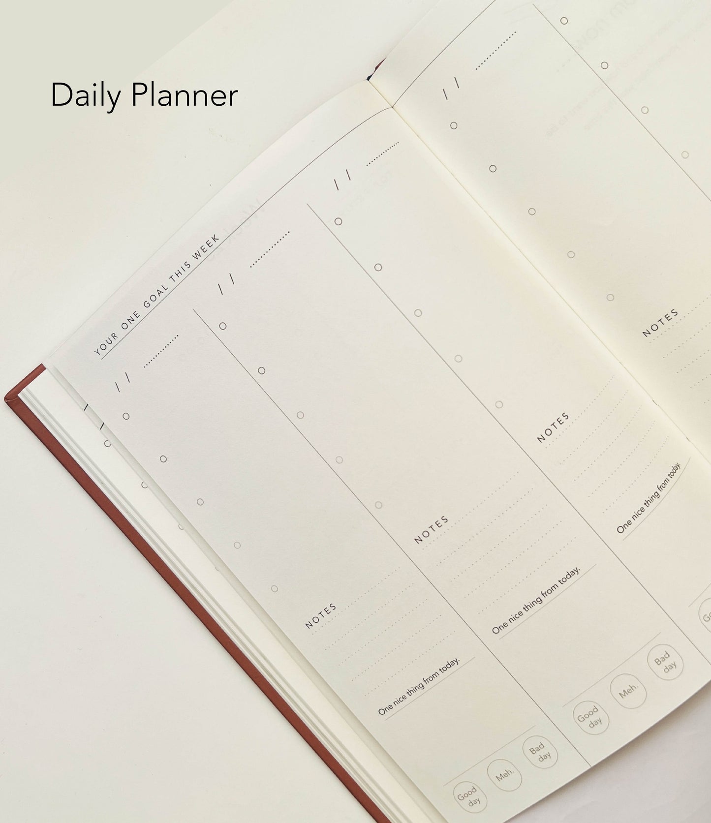 Flowery Hard Bound Planner