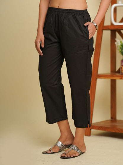 Ankle Length Pant Black