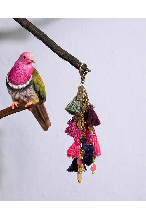 Tassel & Coin Keycharm