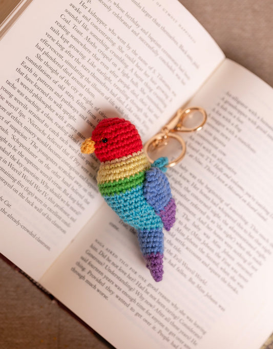Boho Bag Charm - Rang Rangeeli Songbird