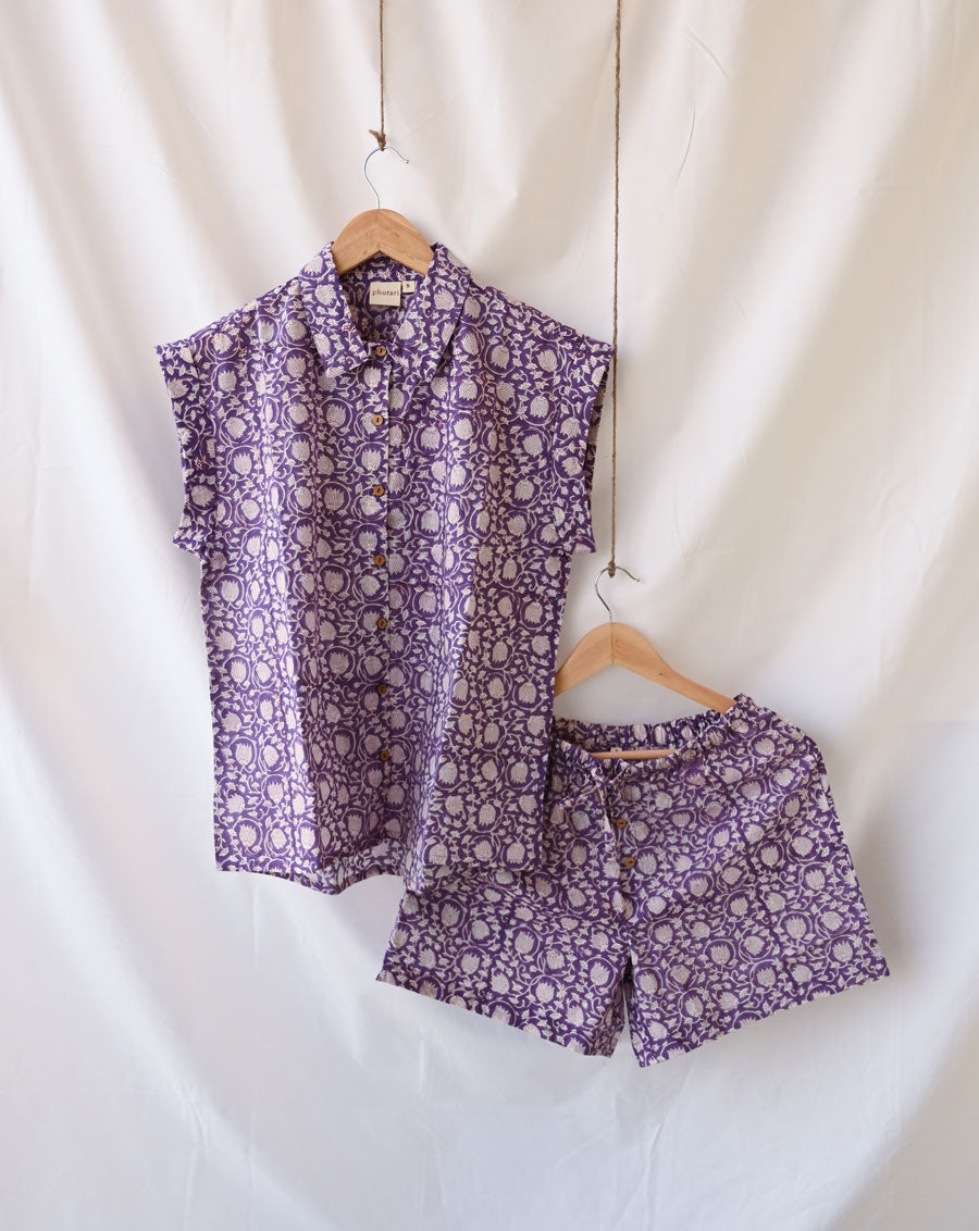 Kamal Shortees - Soft Cotton Loungewear