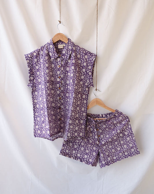 Kamal Shortees - Soft Cotton Loungewear