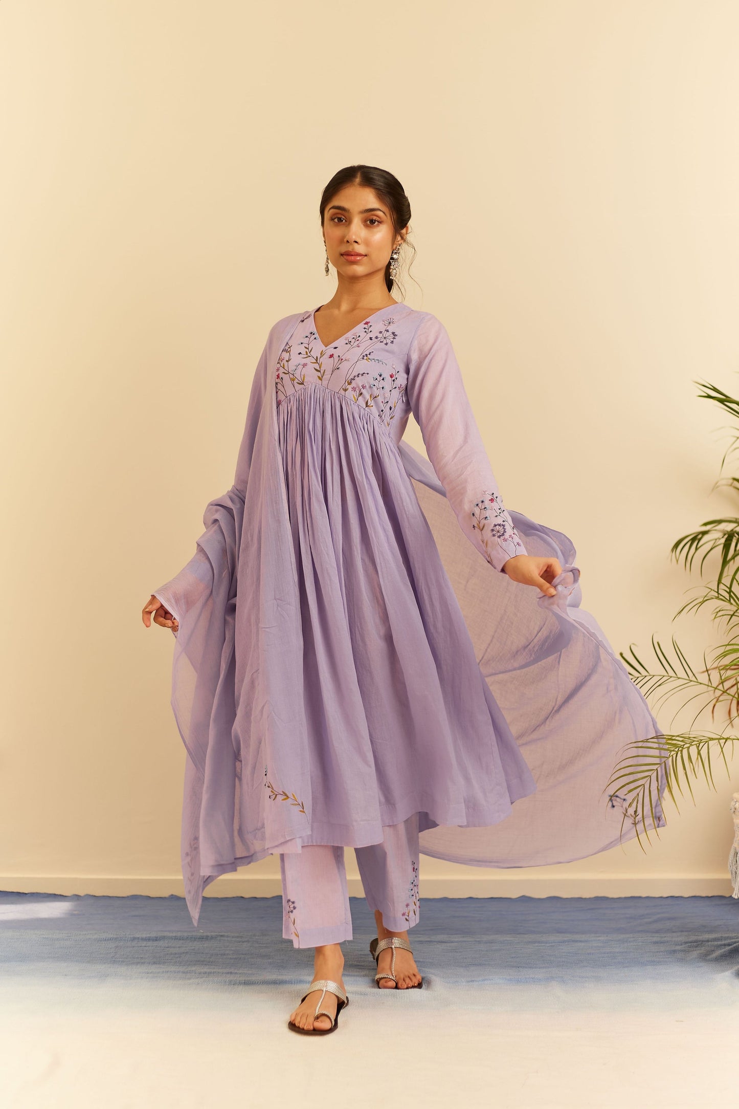 Shadab Hand-embroidered Kurta Set