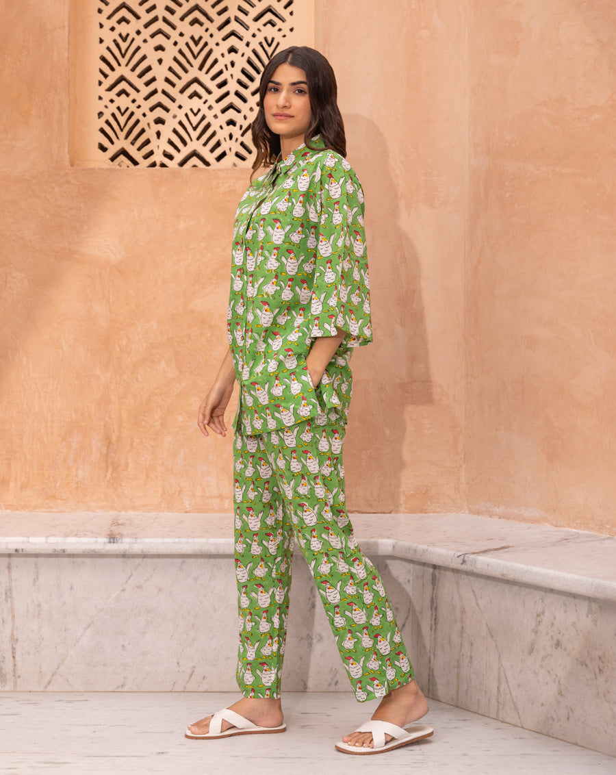 Kuk-Doo-Koo Cotton Co-ord Set