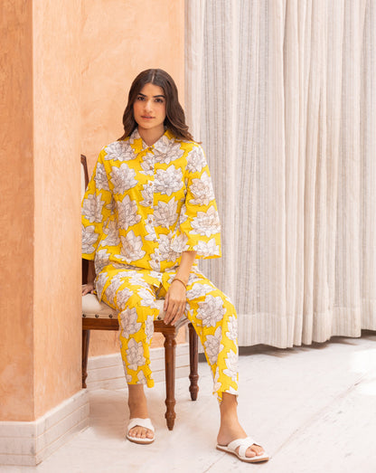 Mallika Cotton Co-ord Set