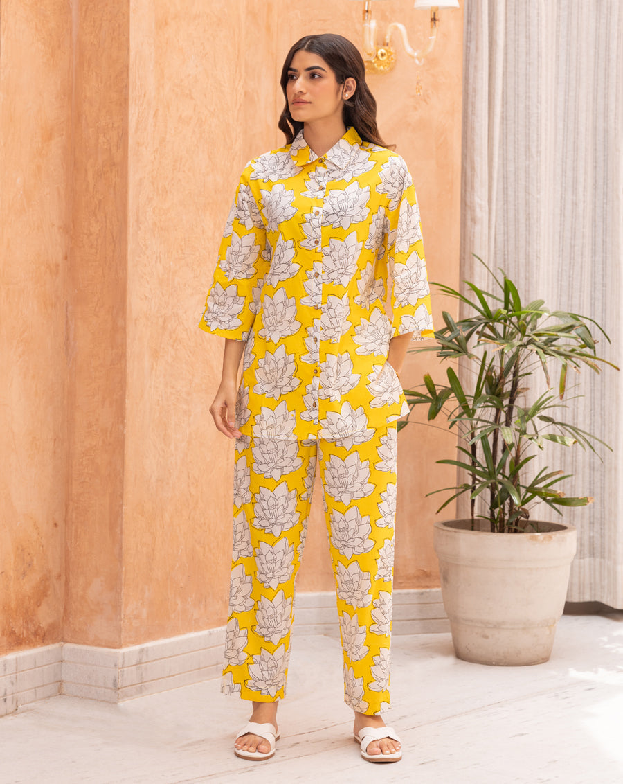 Mallika Cotton Co-ord Set