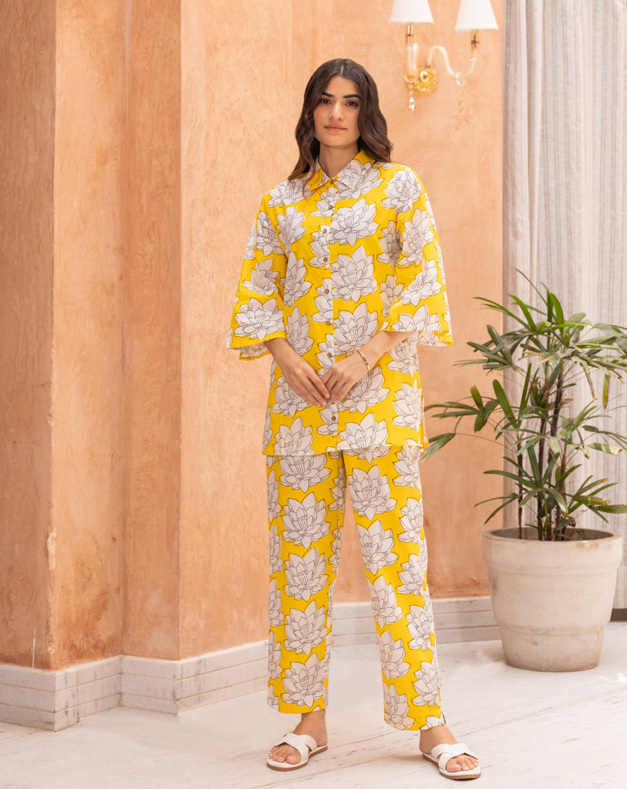 Mallika Cotton Co-ord Set
