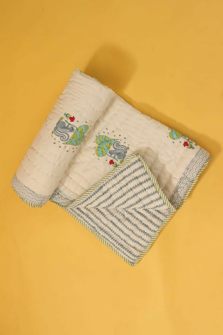 Baby Quilt Mul Cotton Baby Squirrel (0-4 Y)