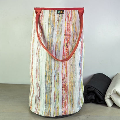 Upcycled Handwoven: Laundry Bag