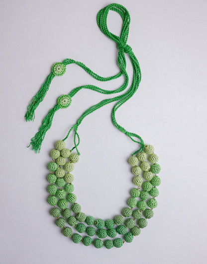 Masum Hand-crochet Layered Necklace