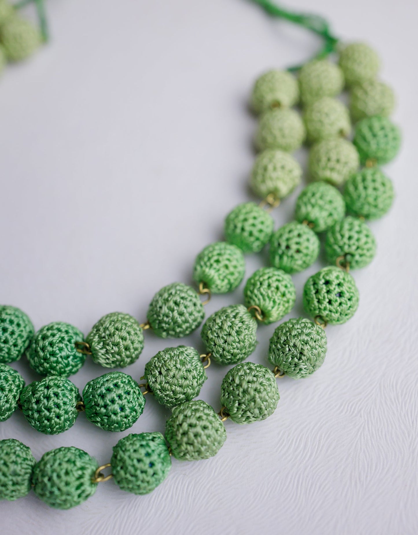 Masum Hand-crochet Layered Necklace