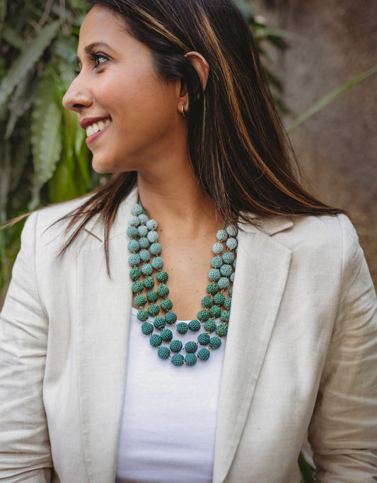 Masum Hand-crochet Layered Necklace