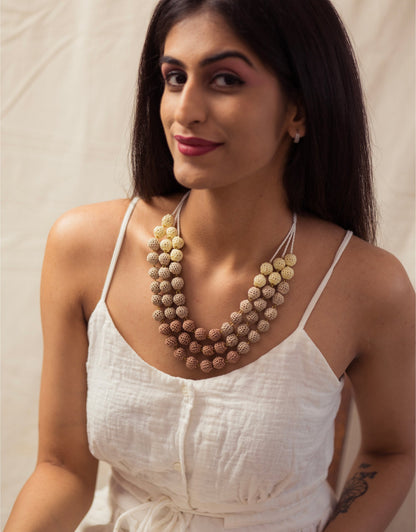 Masum Hand-crochet Layered Necklace