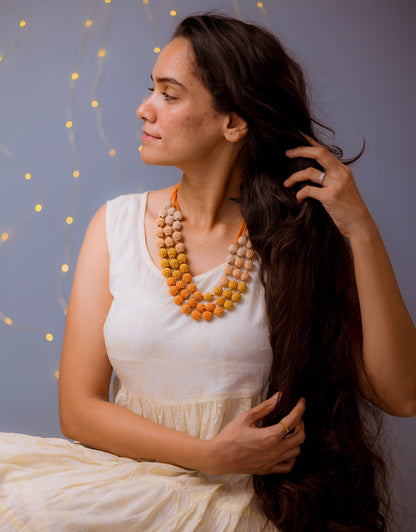 Masum Hand-crochet Layered Necklace