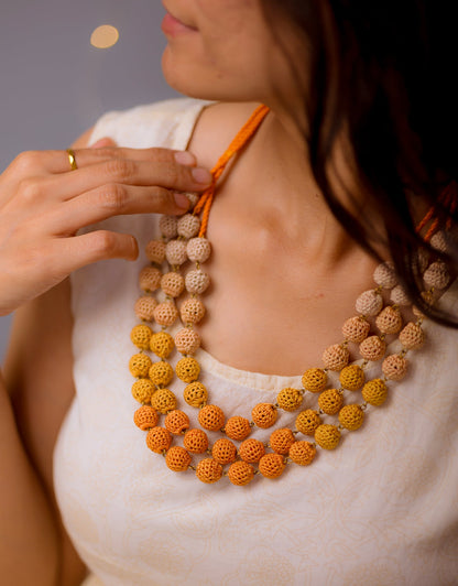 Masum Hand-crochet Layered Necklace