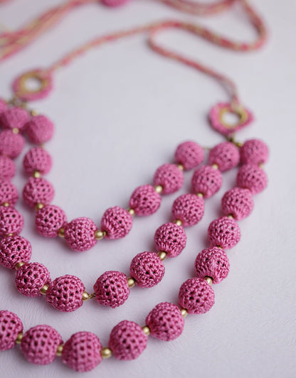 Roop Hand-crochet Ombre Necklace