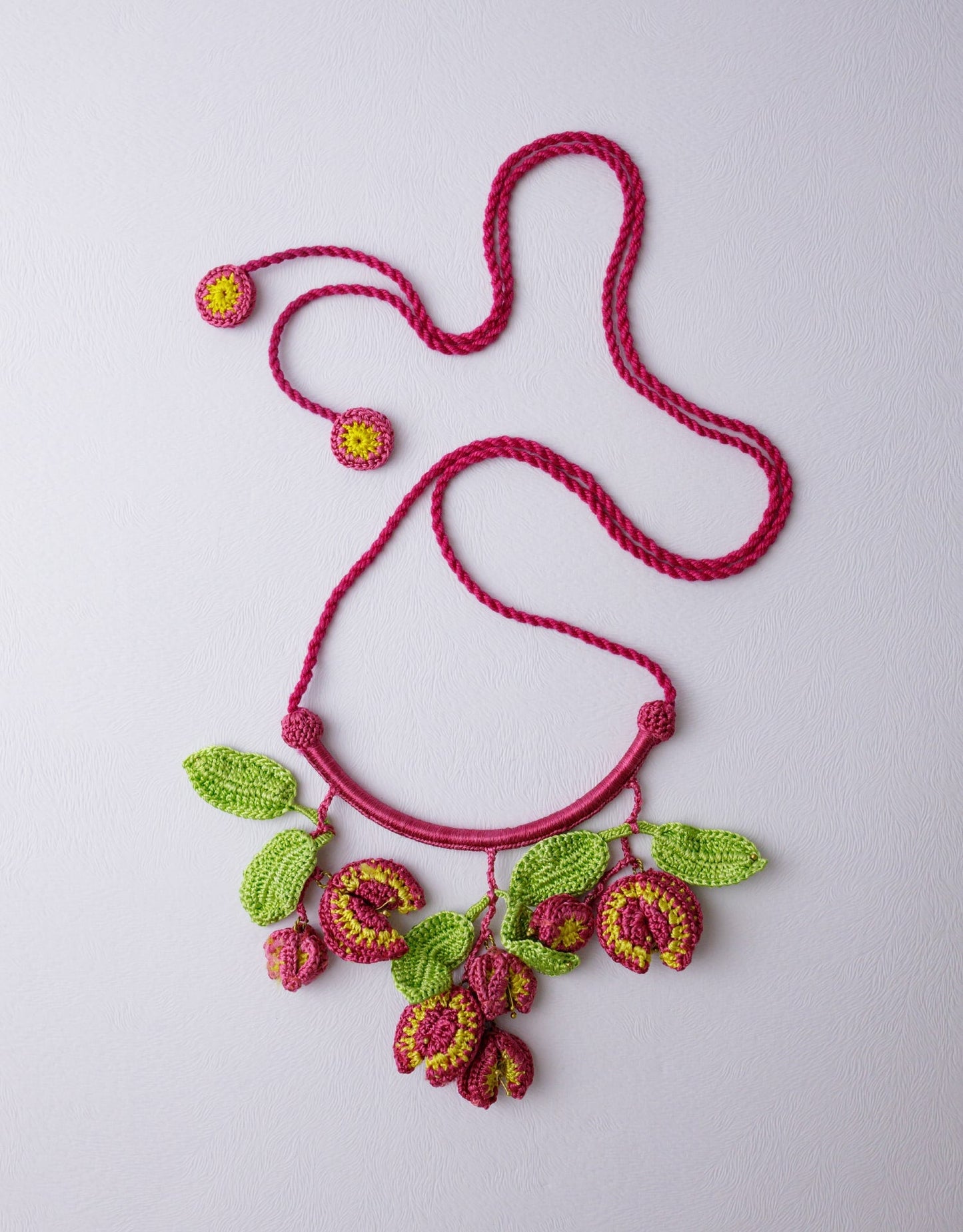Pink Xari Handmade Necklace
