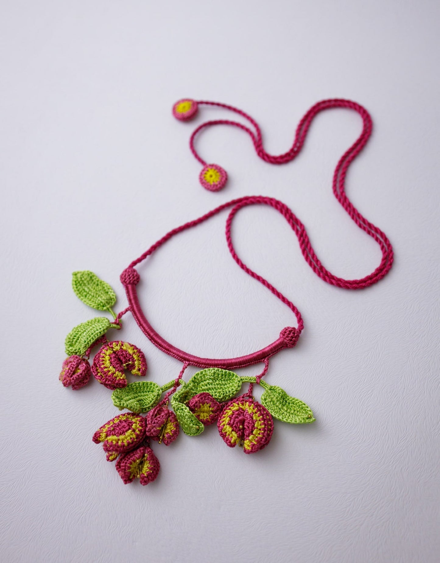 Pink Xari Handmade Necklace
