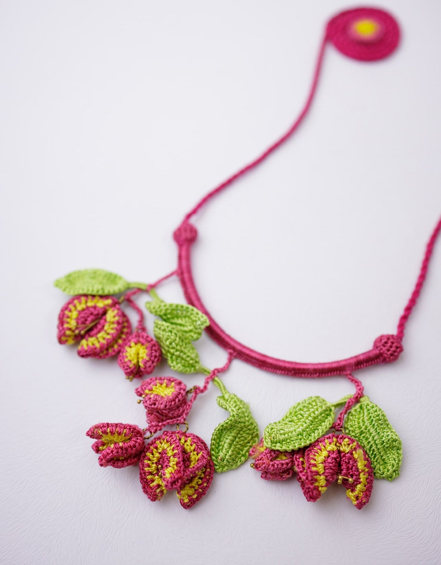 Pink Xari Handmade Necklace