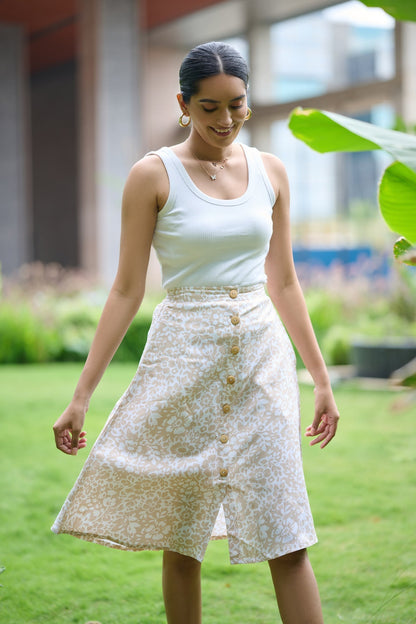 Buttercup Cotton Skirt