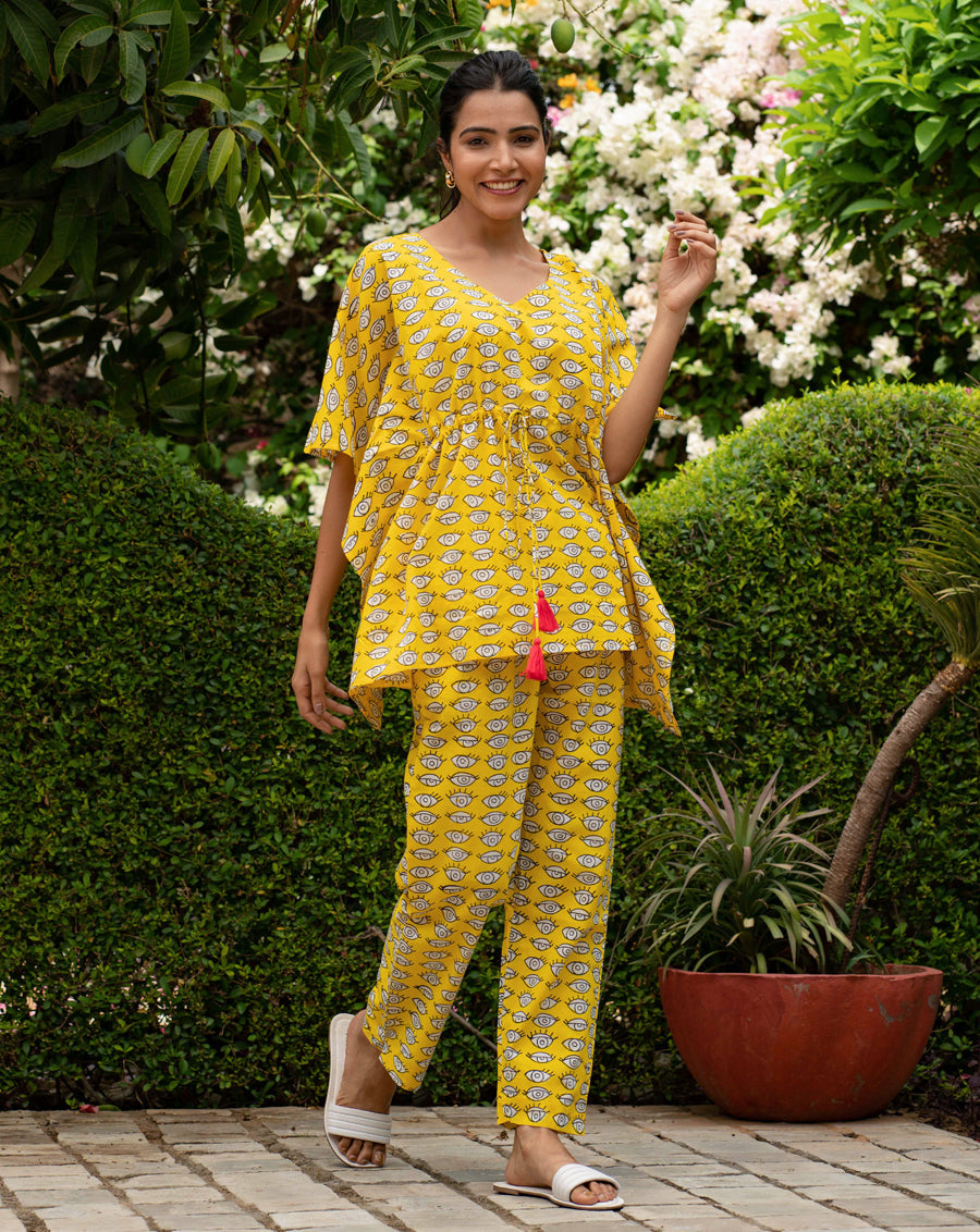 Sara Ali Khan Nazar Battu Chill Jams Cotton Co-ord Set