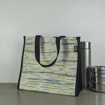 Upcycled Handwoven: The Lunch Bag