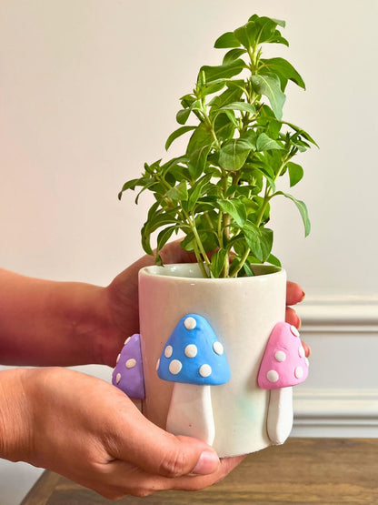 Shroom Boom Ceramic Planter