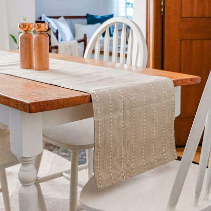 Woven Desert Sand Wipeable & Anti-skid Table Runner