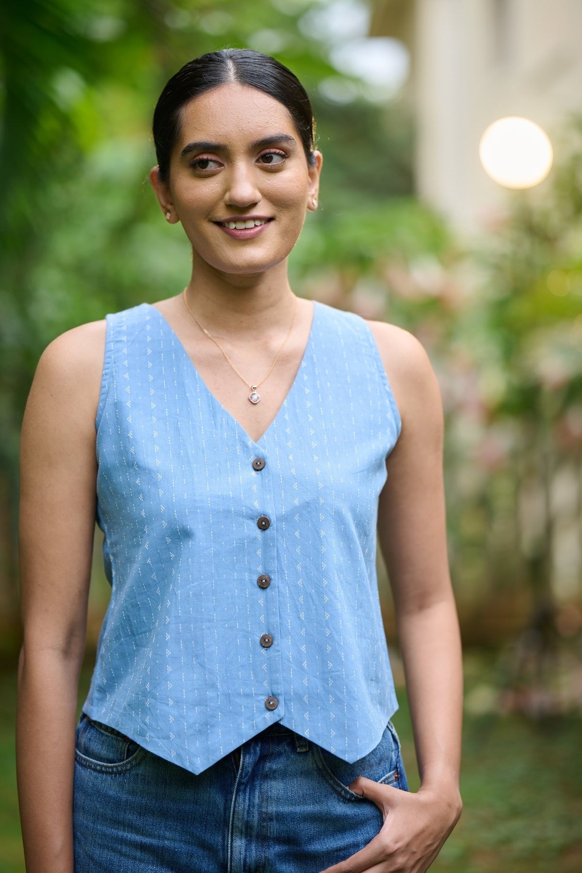 Pretty Cotton Vest Top