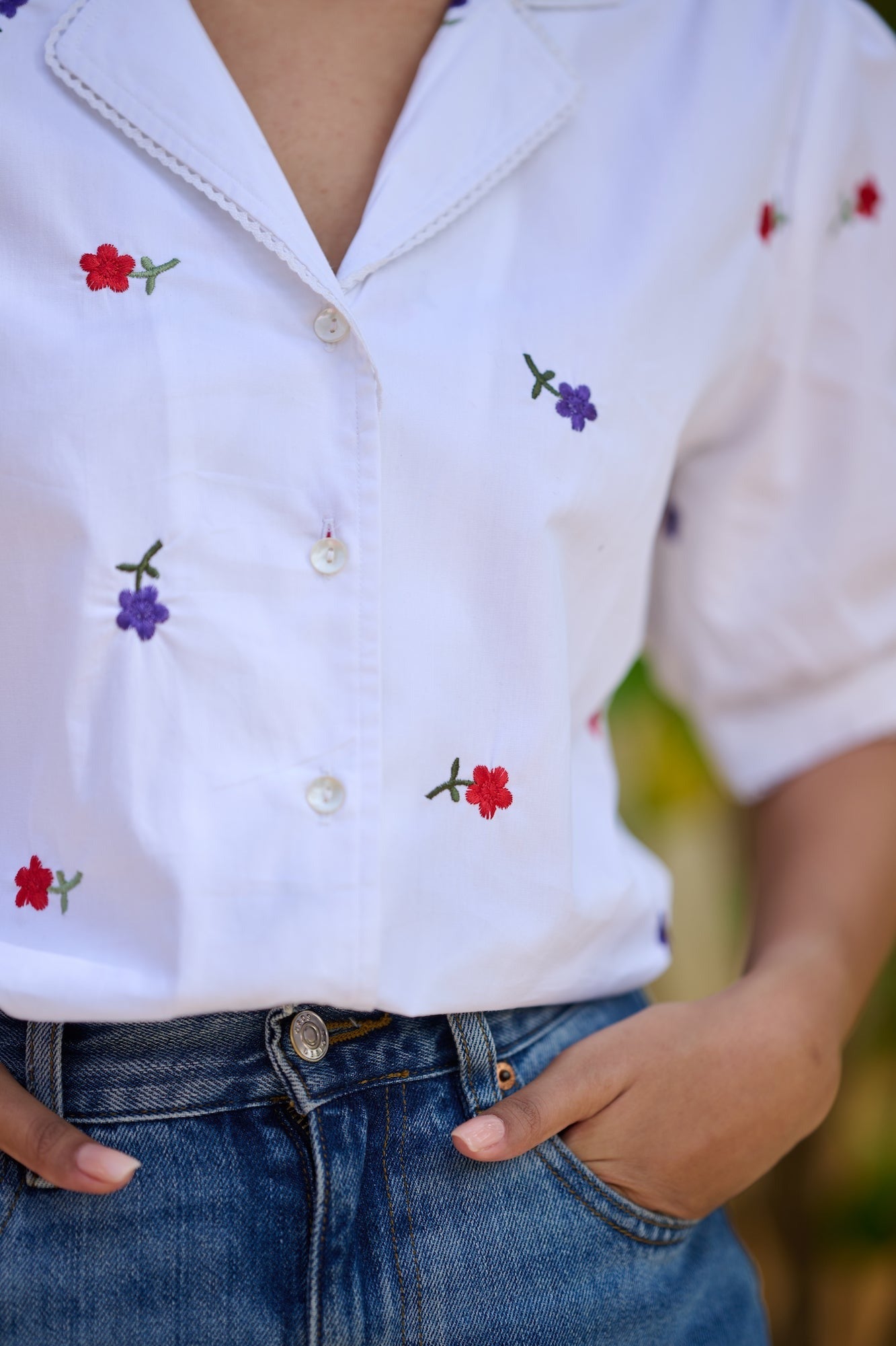 Bloom White Shirt