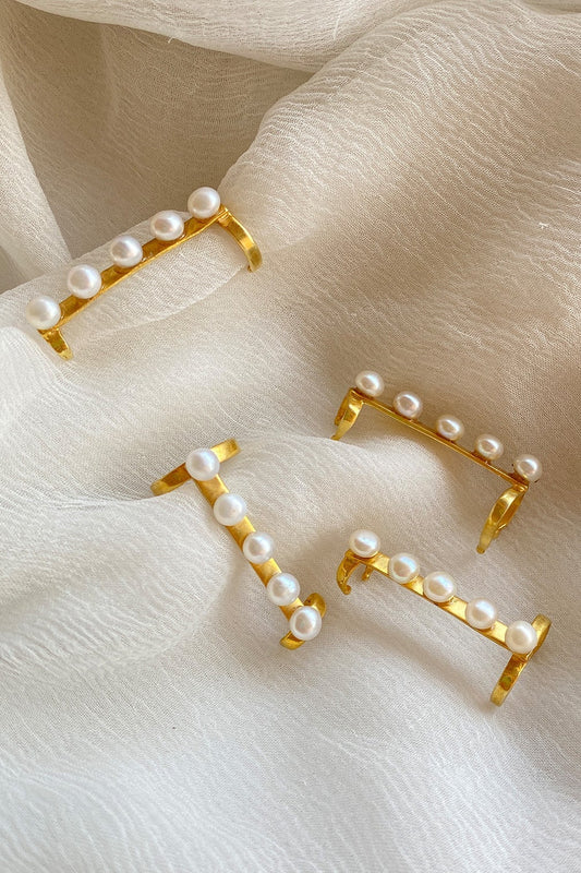 Pearl Earcuffs Pair