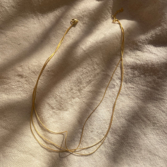 Tri-layer Snake Chain