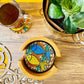 Neer - Round Wooden Coasters Set of 6