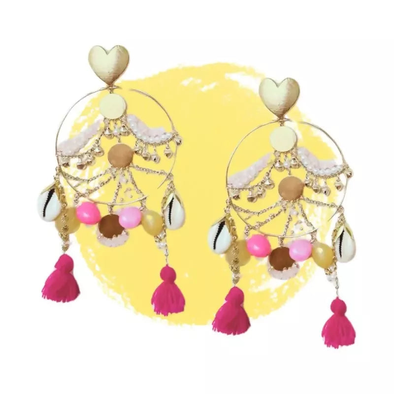 Tishya Heart Earrings