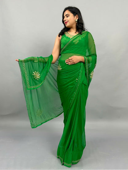 Maharani Chiffon Saree