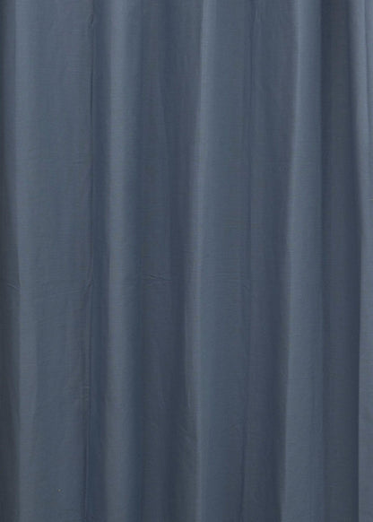 Room Darkening - Solid Royal Blue Cotton Curtain