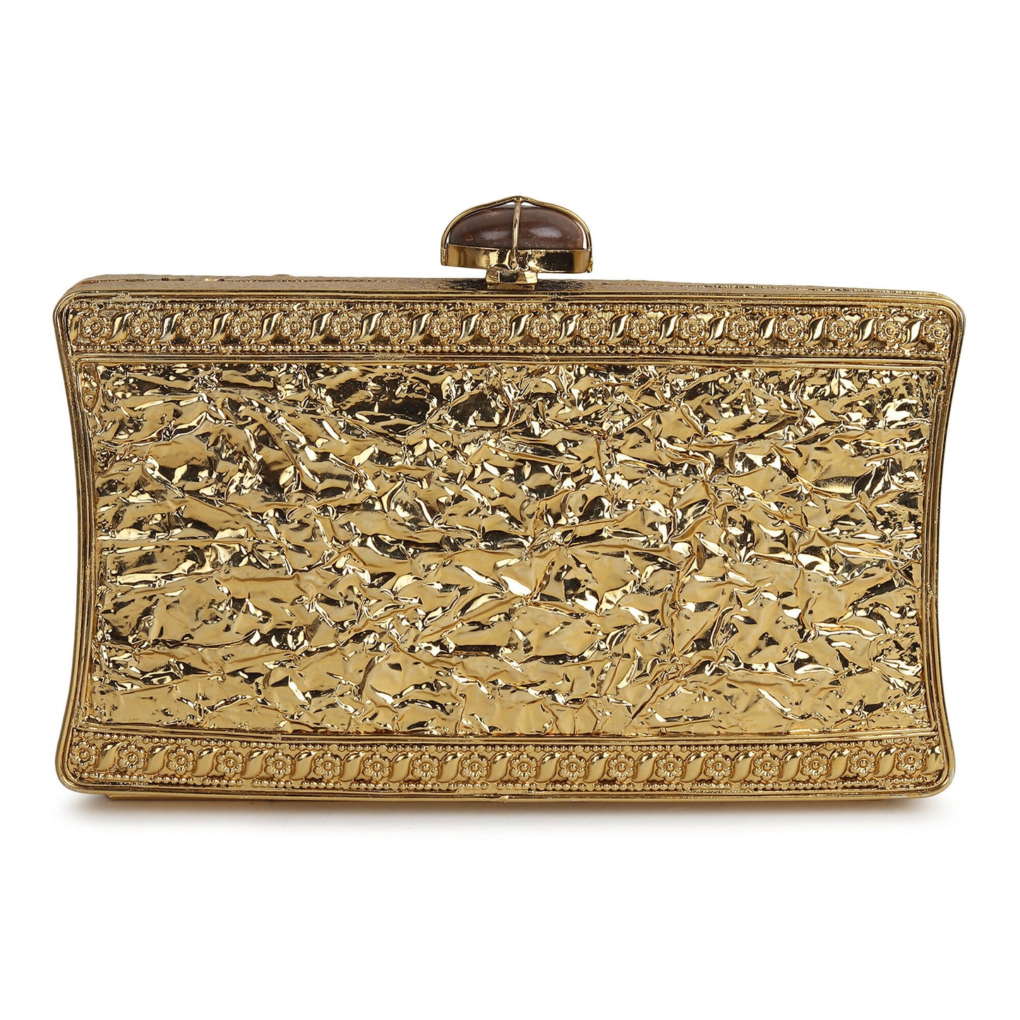 Golden Gilded MOP Black Bag