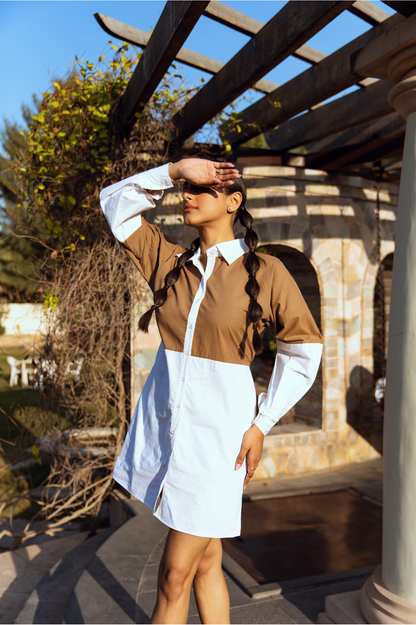 White Shirt Dress