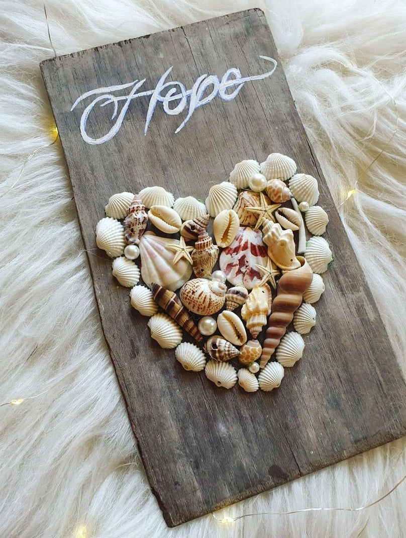 Hope Shell Wall Hanging