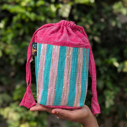 Upcycled Handwoven: Potli Bag