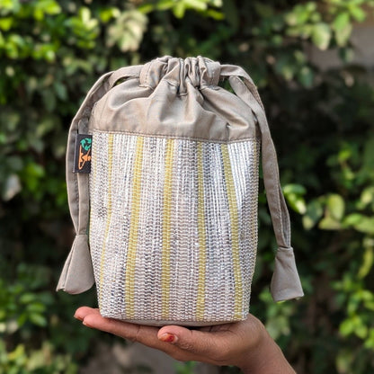 Upcycled Handwoven: Potli Bag