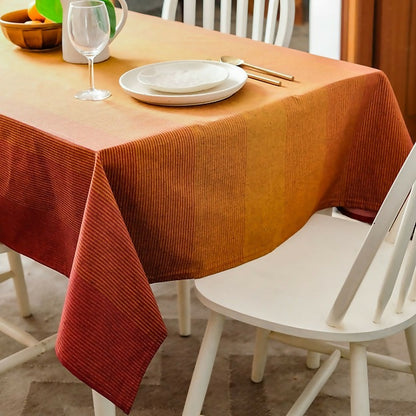 Serene Sunset Wipeable & Anti-slip Tablecover - ROUND