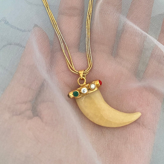 Narasimha Gemstone Pendant