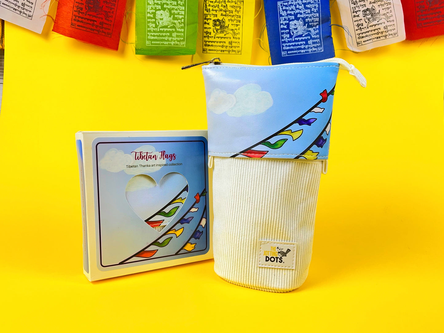 Tibetan Flags Popup Pouch