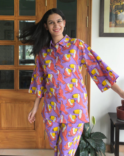 Toucan Cotton Co-ord Set