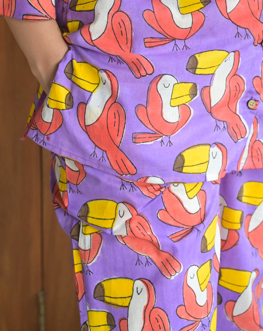 Toucan Cotton Co-ord Set