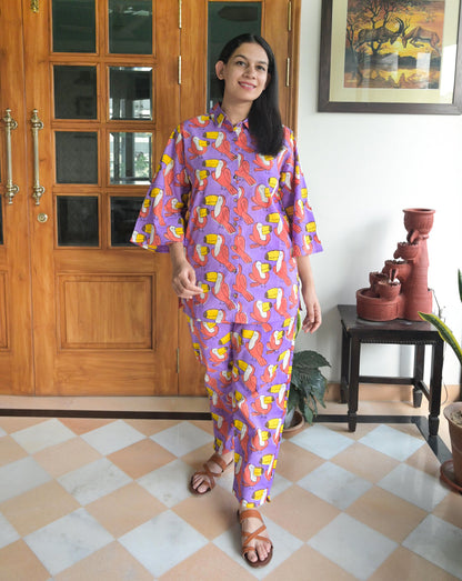 Toucan Cotton Co-ord Set
