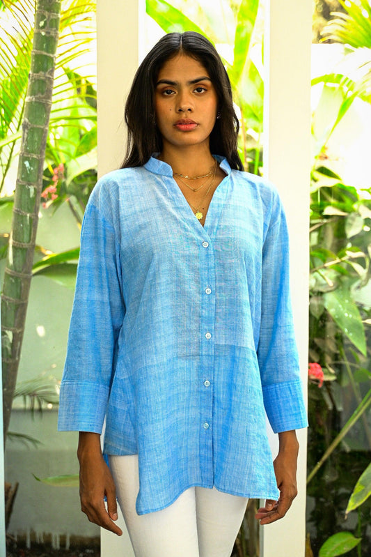 Skyline Handwoven Cotton Shirt