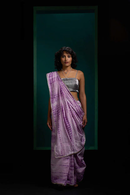 Peony Twin Tie Dye Saree